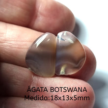 Cargar imagen en el visor de la galería, -ÁGATA BOTSWANA-
