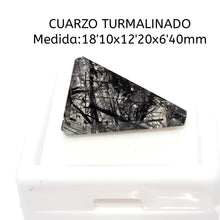Cargar imagen en el visor de la galería, -CUARZO TURMALINADO-
