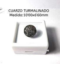 Cargar imagen en el visor de la galería, -CUARZO TURMALINADO-
