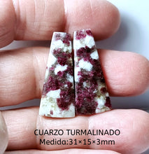 Cargar imagen en el visor de la galería, -CUARZO TURMALINADO-

